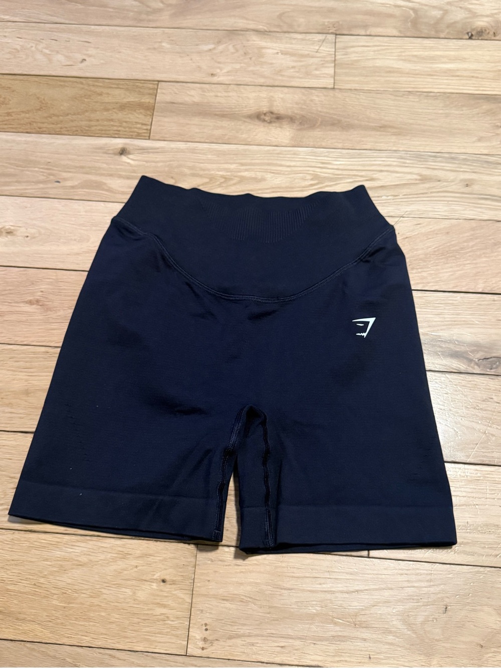 Gymshark High-Waist Black Seamless Bike Shorts